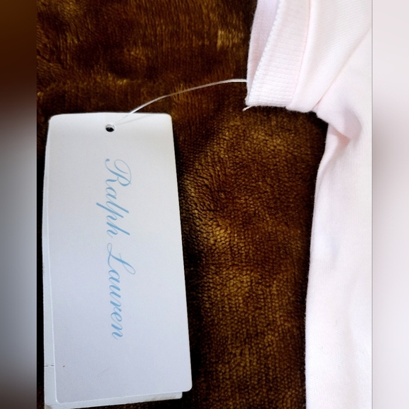 Ralph Lauren Pink Polo Dress with Ruffle Hem Size 12 Months - Picture 7 of 8